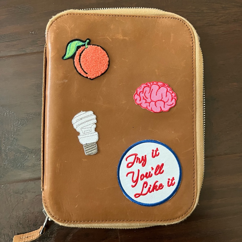 This is Ground Leather iPad Case